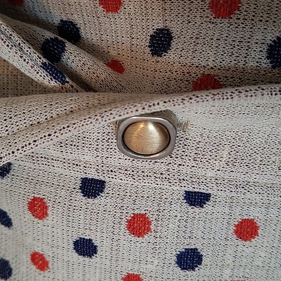 VINTAGE 1970's Polyester Dress - Picture 3 of 16